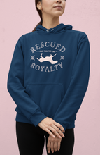 Load image into Gallery viewer, Rescued and Treated Like Royalty - Pocket Hoodie Sweatshirt
