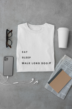 Load image into Gallery viewer, Eat Sleep Walk Long Dog - Men&#39;s T-Shirt
