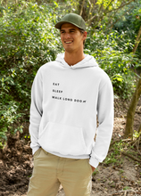 Load image into Gallery viewer, Eat Sleep Walk Long Dog - Pocket Hoodie Sweatshirt
