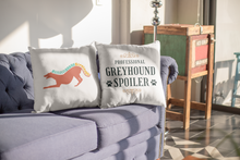 Load image into Gallery viewer, Professional Greyhound Spoiler - 100% Linen Cushion Cover
