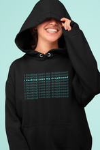 Load image into Gallery viewer, I Fucking Love My Greyhound - Pocket Hoodie Sweatshirt
