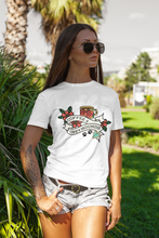 Load image into Gallery viewer, Coffee and Greyhounds Tattoo - Women&#39;s Classic T-Shirt
