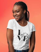 Load image into Gallery viewer, LOVE - Women&#39;s Scoop Neck T-Shirt
