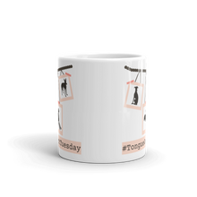 Load image into Gallery viewer, #Tongue Out Tuesday - White Glossy Mug
