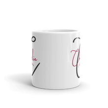 Load image into Gallery viewer, Name Adopted Date - Personalised White Glossy Mug
