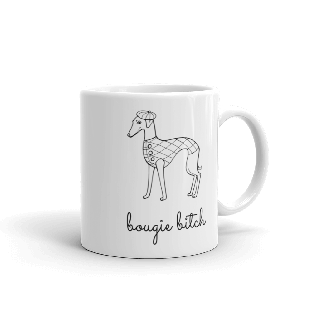 Bougie Bitch - White Glossy Mug