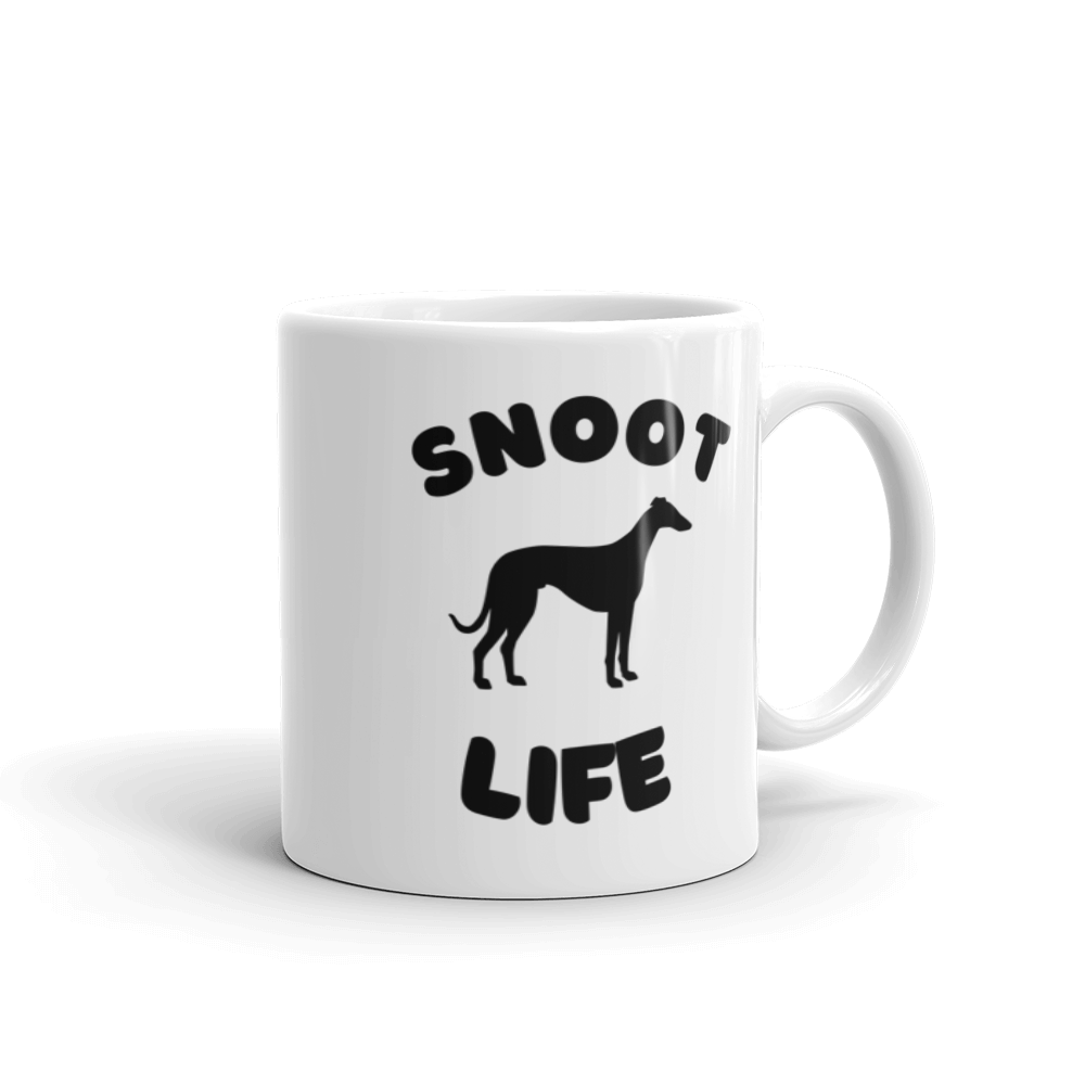 Snoot Life - White Glossy Mug