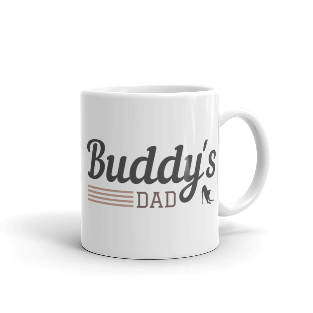 Name's Dad - Personalised White Glossy Mug