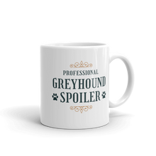 Load image into Gallery viewer, Professional Greyhound Spoiler - White Glossy Mug
